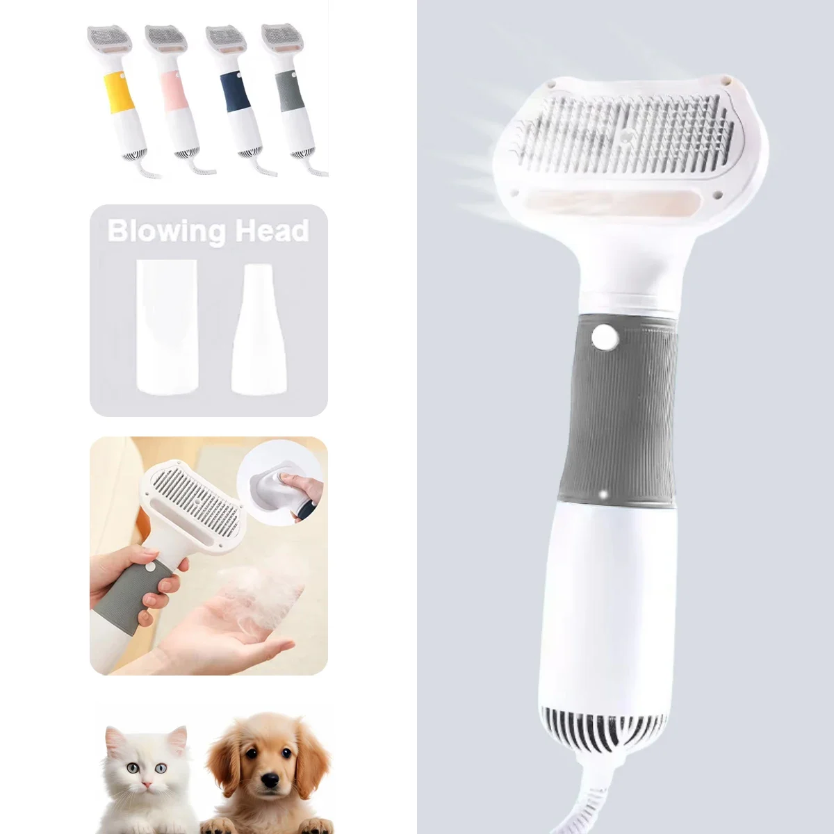 Pet Supplies Grooming Hours - Secador para perros 3 en 1,