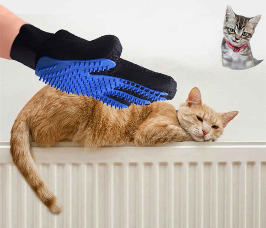 Pet Supplies Grooming - Guantes de masaje para mascotas, 2