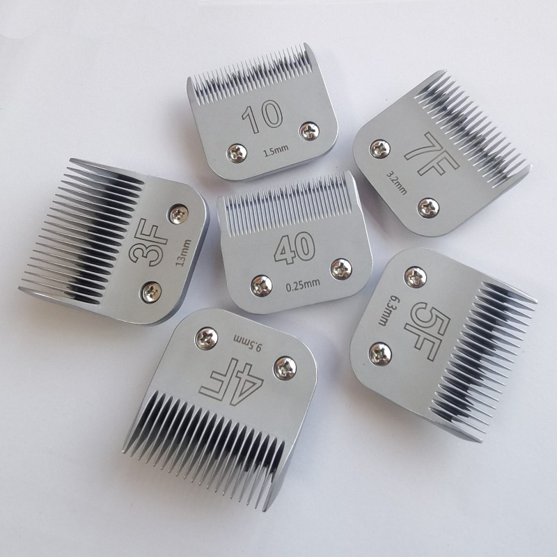 Dog Grooming Clippers - Cabezal cortador de metal eléctrico para