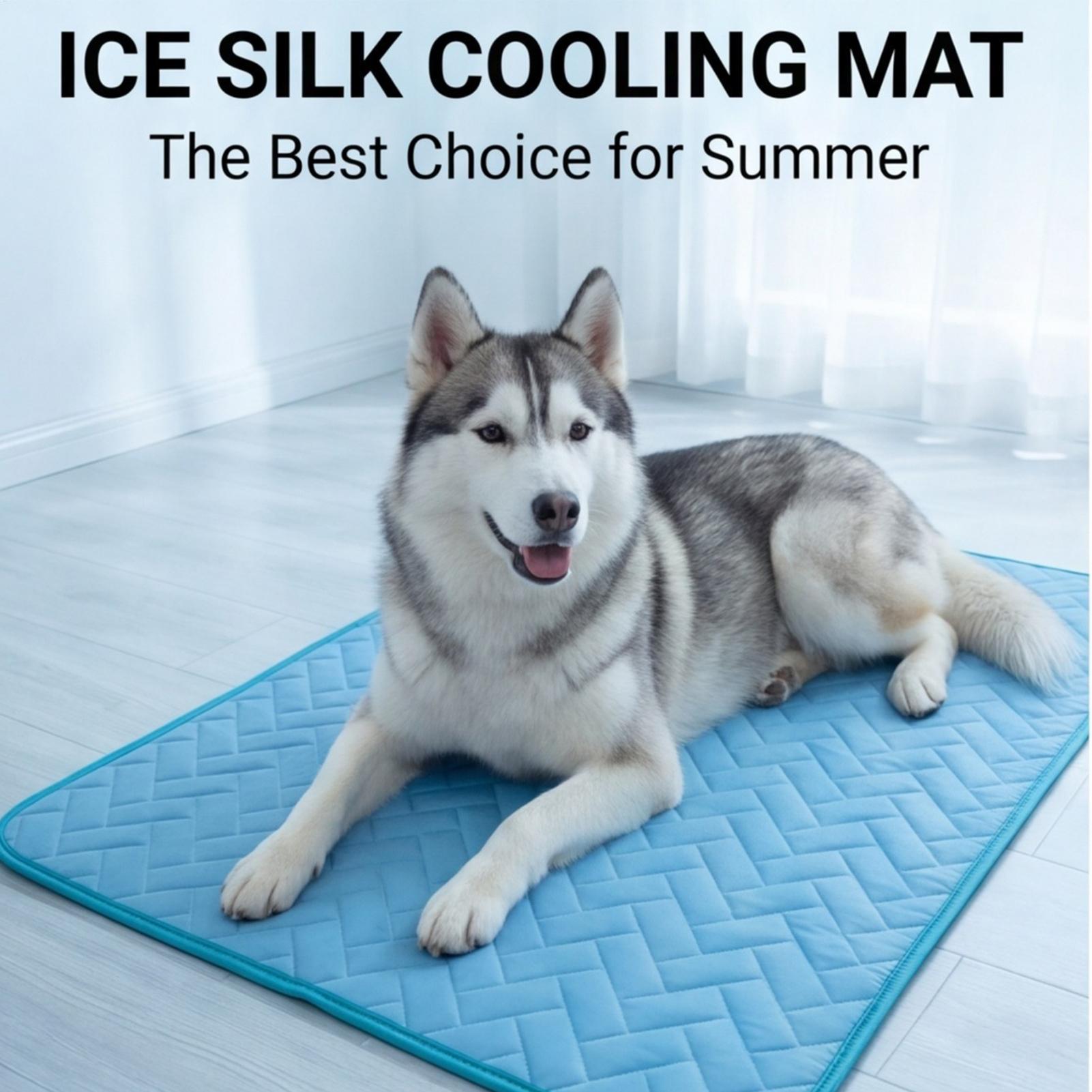 Pet Supplies Self Wash - Alfombra refrescante de verano para mascotas,