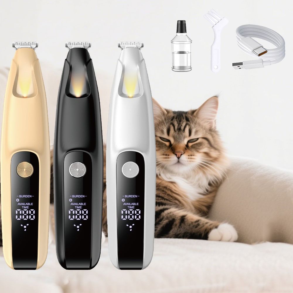 Dog Grooming Clippers - Cortauñas para Perros con Pantalla LCD,
