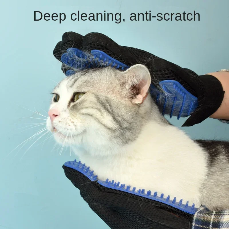 Peine de silicona para cuidado - Pet Supplies Grooming Hours reseña y precio