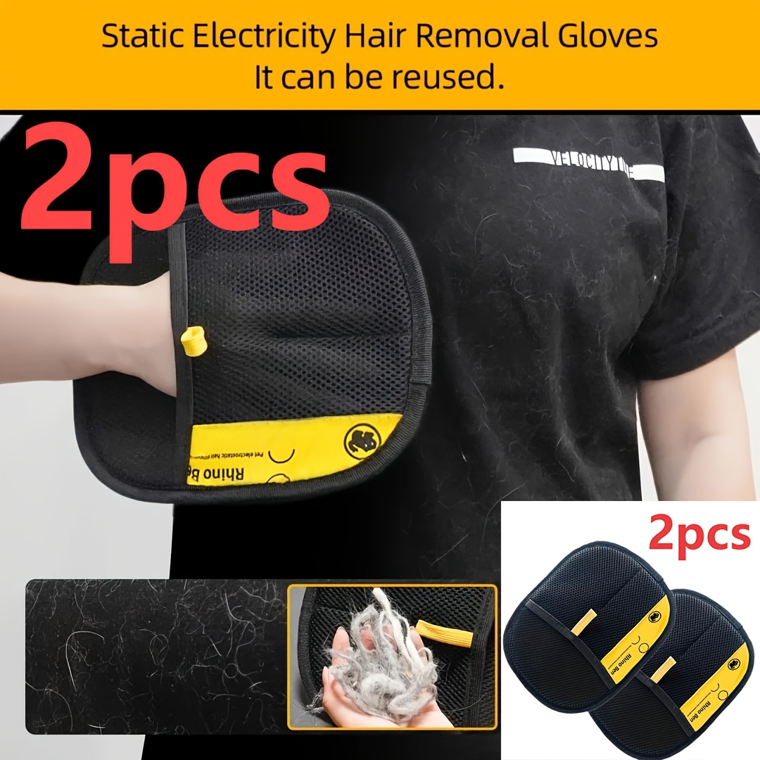 Guantes de 2 piezas para elimi - Pet Supplies Grooming reseña y precio