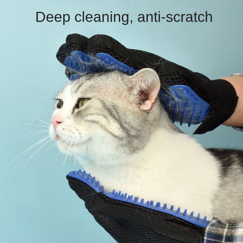 Guantes de Silicona para el Cu - Pet Supplies Grooming Hours reseña y precio