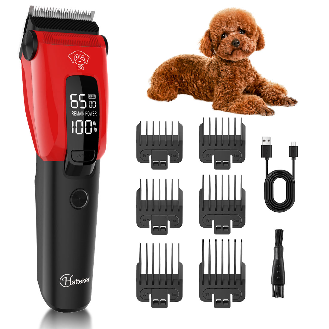 Cortadora de Pelo Eléctrica pa - Dog Grooming Clippers reseña y precio
