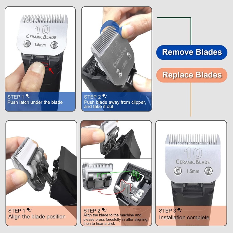 Cuchillas de Cerámica Desmonta - Dog Grooming Clippers reseña y precio