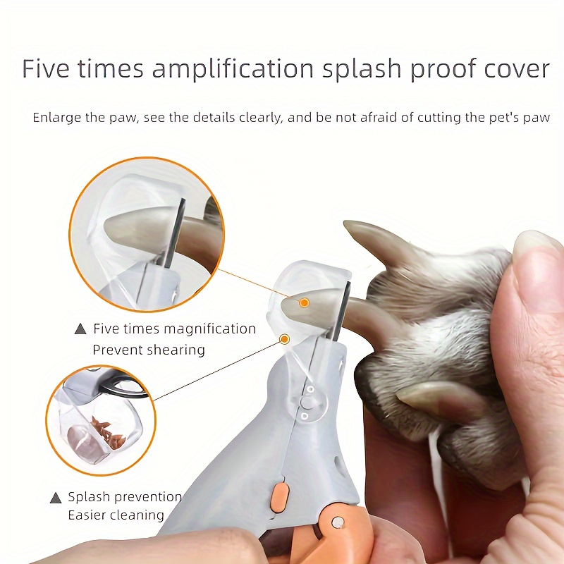 Tijeras profesionales para cor - Pet Supplies Nail Trim reseña y precio