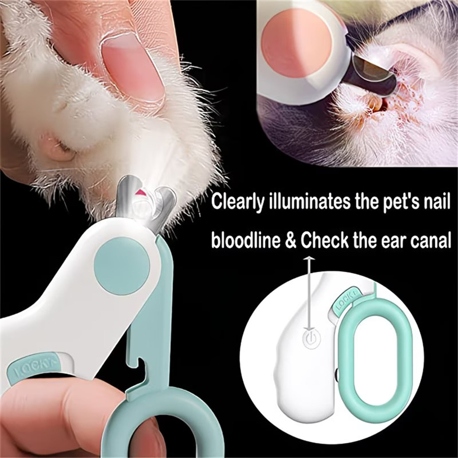 Cortauñas profesional con luz  - Pet Supplies Nail Trim reseña y precio
