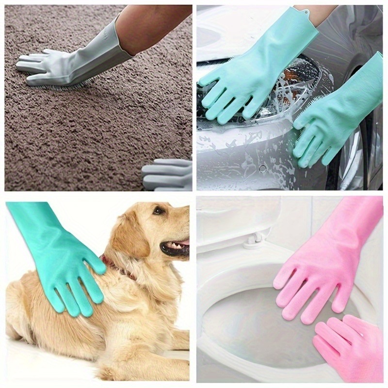 Guantes Multifuncionales de Si - Pet Supplies Grooming reseña y precio