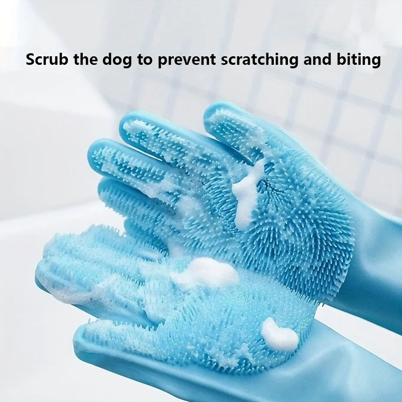 Guantes Multifuncionales de Si - Pet Supplies Grooming reseña y precio