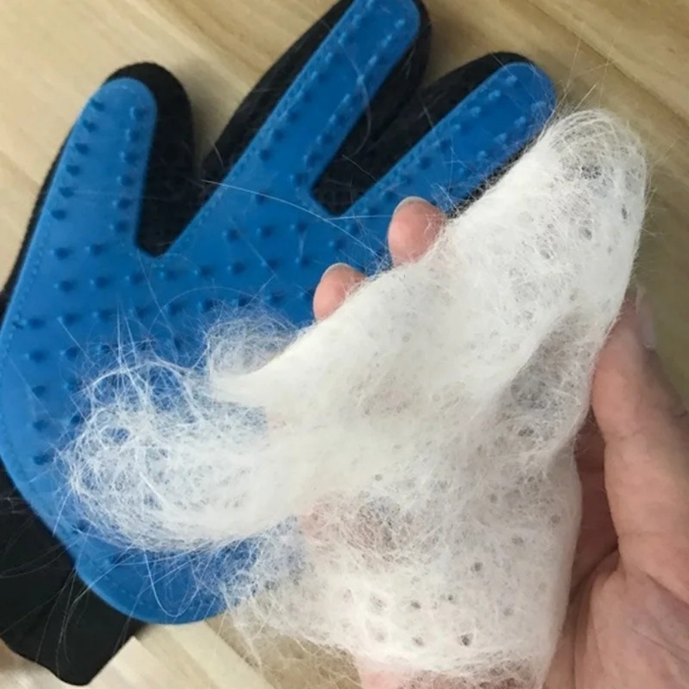 Guantes de aseo para perros y  - Pet Supplies Grooming reseña y precio