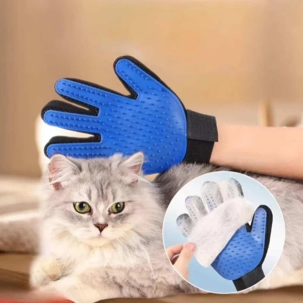 Guantes de aseo para perros y  - Pet Supplies Grooming reseña y precio