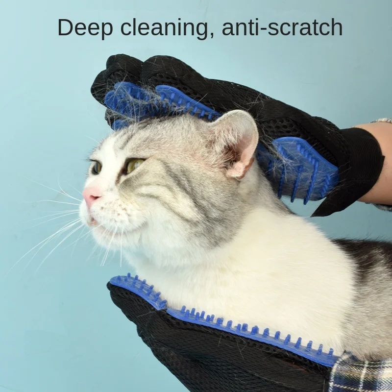 Guantes de Silicona para el Cu - Pet Supplies Grooming Hours reseña y precio