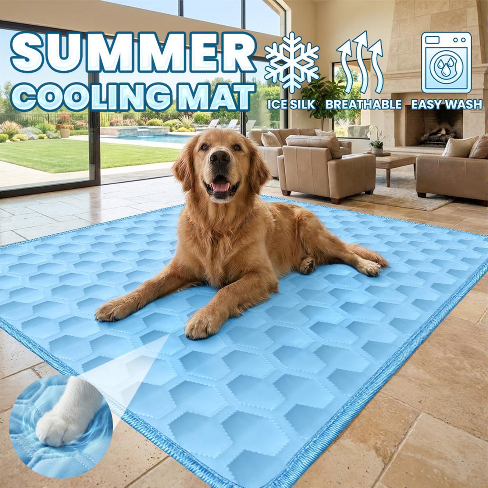 Alfombra refrescante de verano - Pet Supplies Self Wash reseña y precio